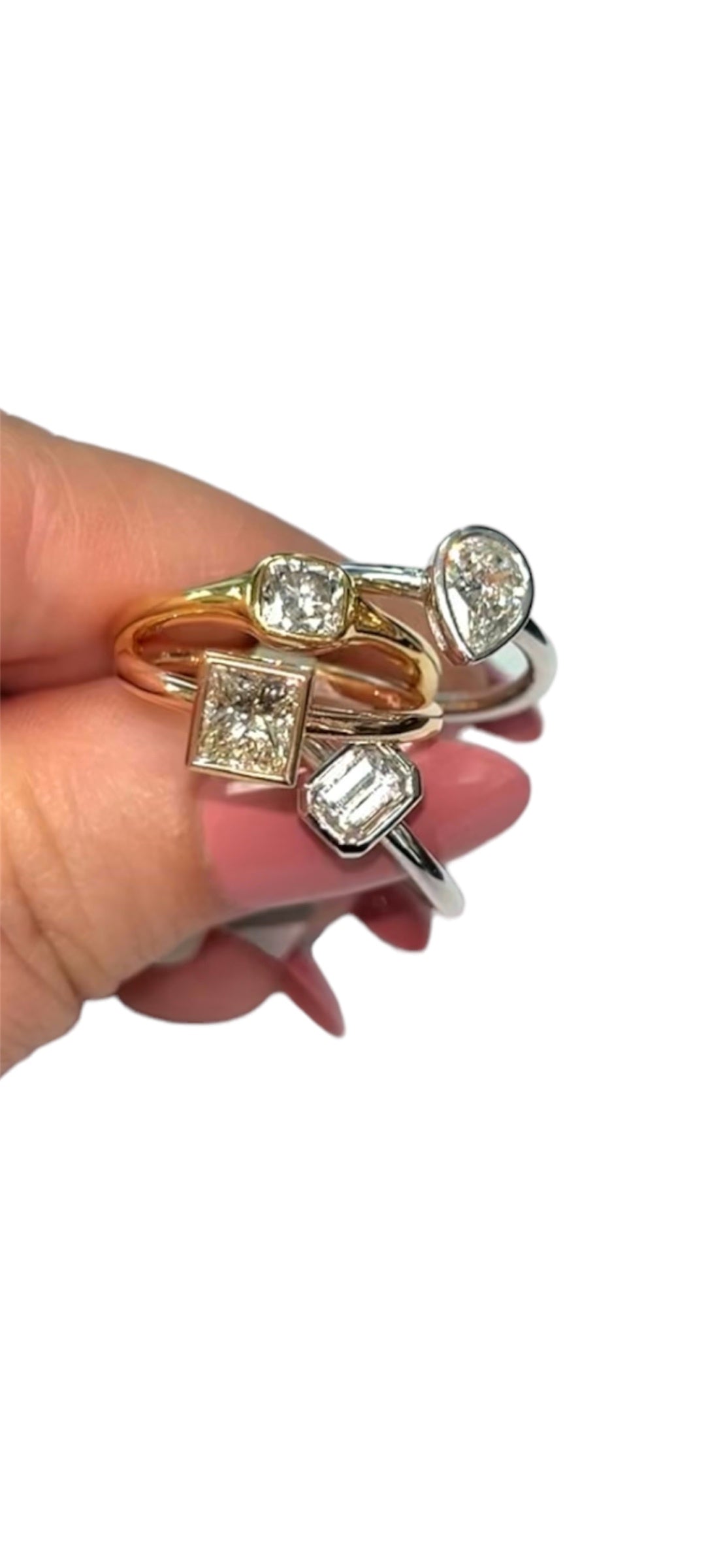 Emerald Cut Diamond Ring