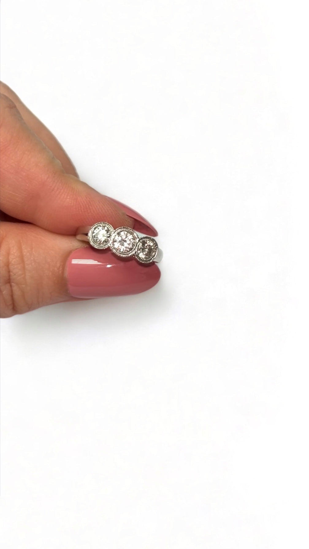 Three Stone Diamond Ring