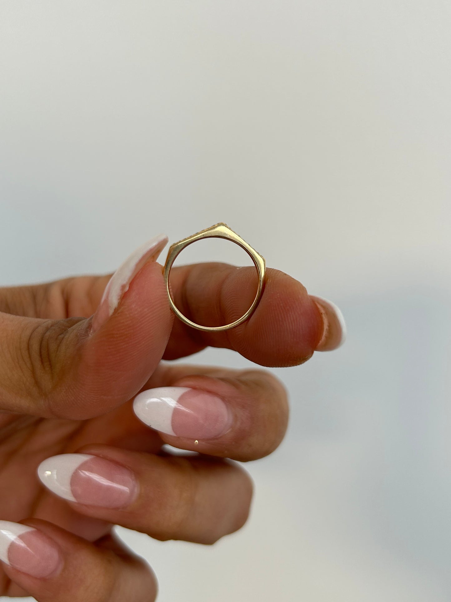 Thick Diamond Edge Ring