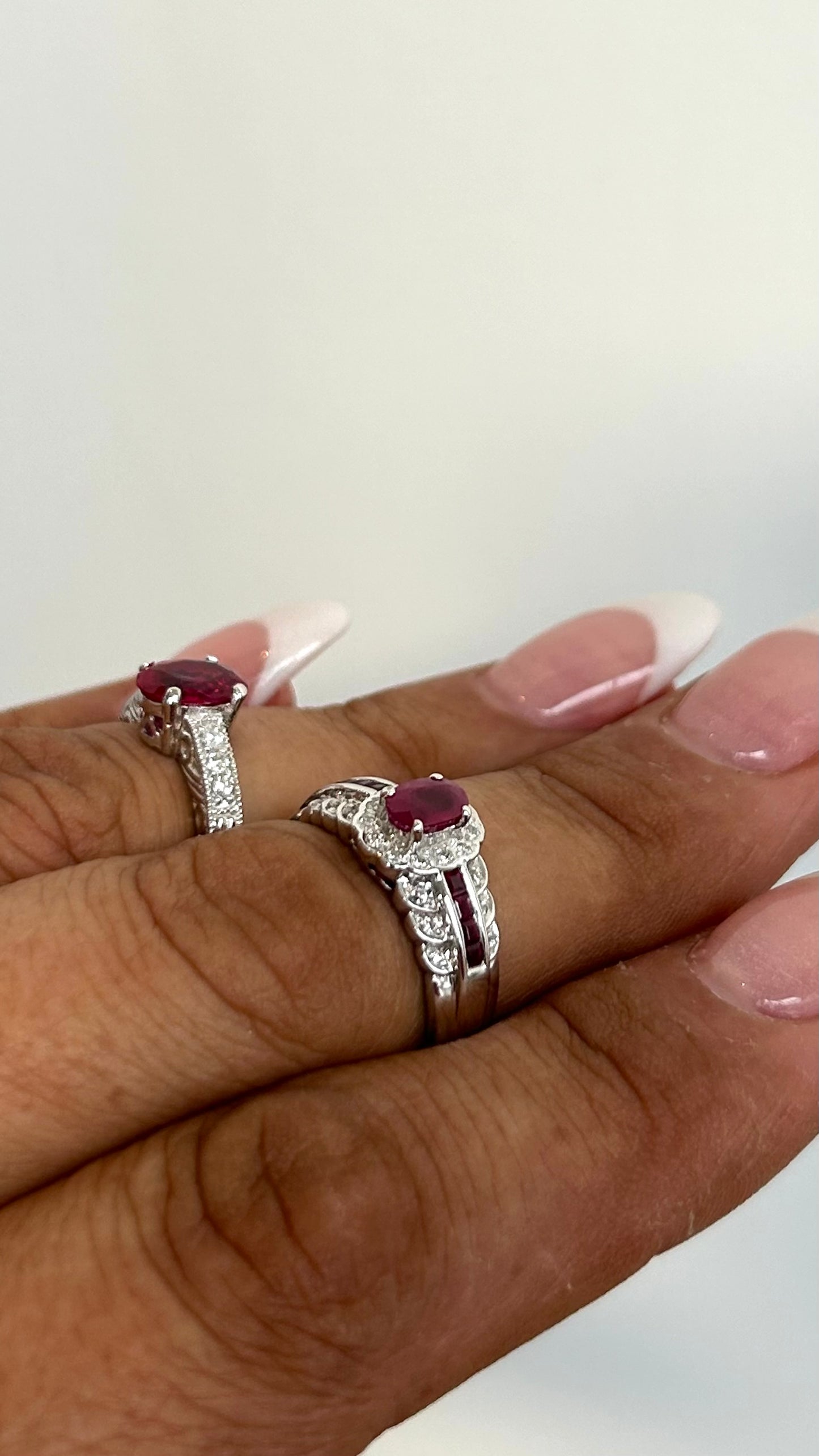 Estate Ruby & Diamond Ring