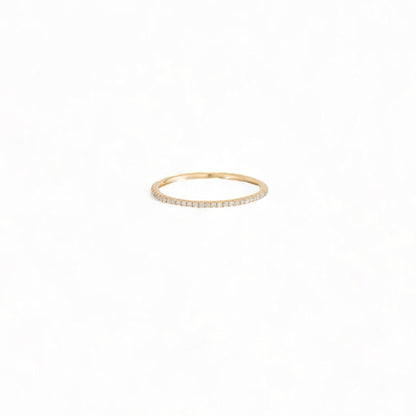 Micro Diamond Eternity Band